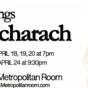 Anastasia Barzee sings Burt Bacharach April 18-20 in NYC